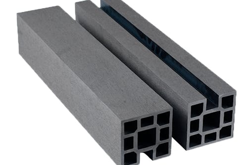 Komposiittilauta: Tolpat ja lankut Komposiittilauta: Tolpat ja lankut